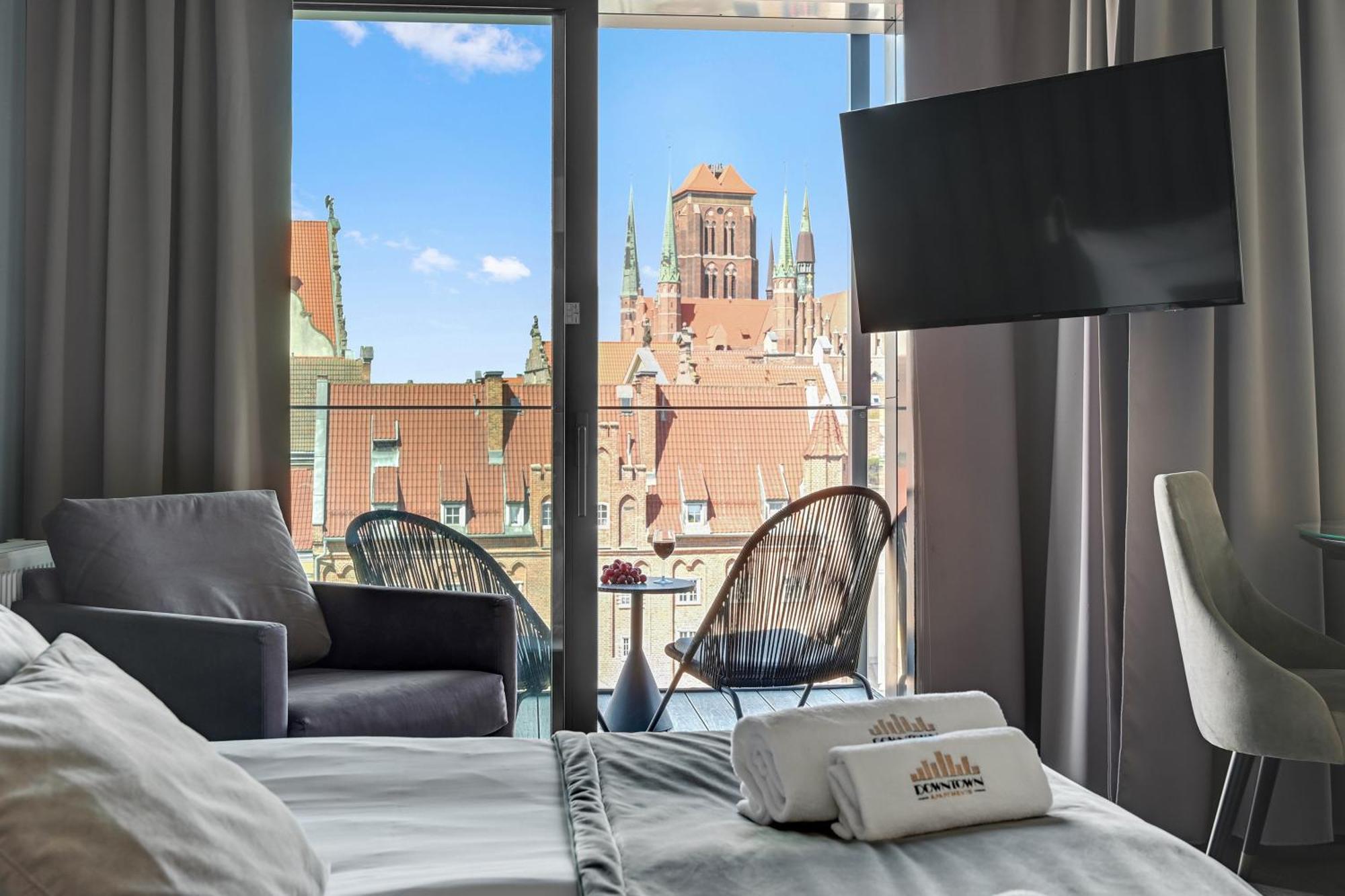 Deo Plaza Riverside & Radisson Spa By Downtown Apartments Gdansk Exterior photo